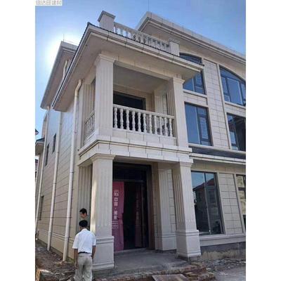 乡村自建房别墅仿大理石外墙砖麻面瓷砖户外罗马柱外墙砖300*600