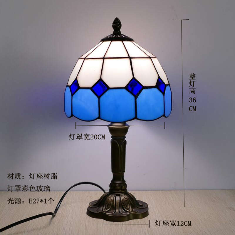 夜现代温馨小礼品卧室床头学生台灯灯具地中海咖啡厅bc10田园简约