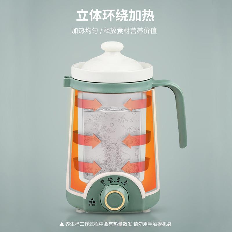 严选办公室保温养生杯多用电炖杯煲汤泡茶迷你便携电煮杯厂家直供
