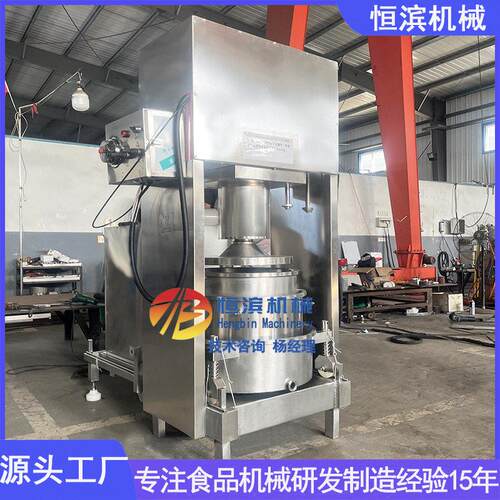 制渣脱水压榨机大蒜生姜快速榨汁机果蔬工业打浆榨汁机