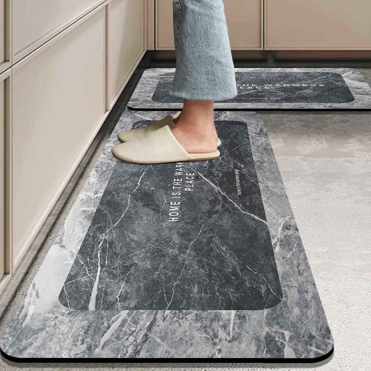 厨房地垫防滑防油可擦防水门口地毯耐脏防脏专用脚垫硅藻泥吸水垫,居家布艺,厨房地垫,淘宝优惠券,粉丝福利购,淘宝优惠卷