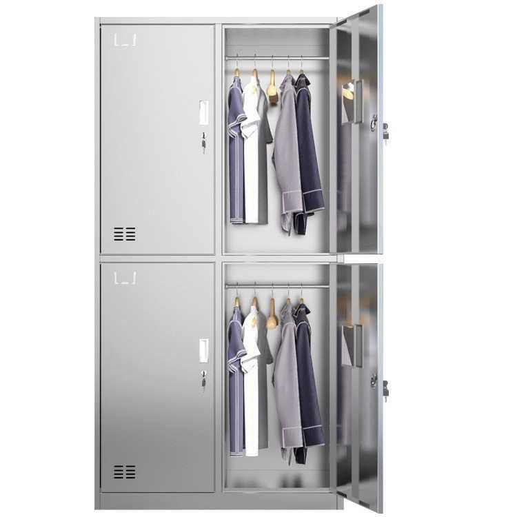 304不锈钢更衣柜员工宿舍多门储物柜无尘车间柜不锈钢多层杂物柜,商业/办公家具,办公储物柜,淘宝优惠券,粉丝福利购,淘宝优惠卷