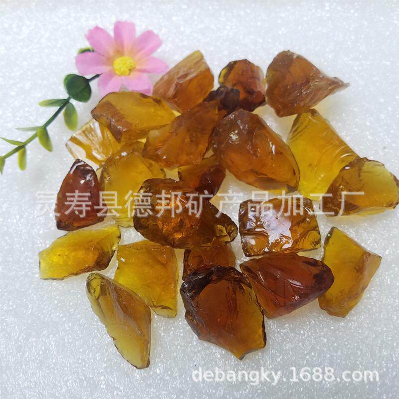 厂家直供 水磨石用玻璃沙 彩色玻璃彩砂 研磨原料彩砂 雨花石