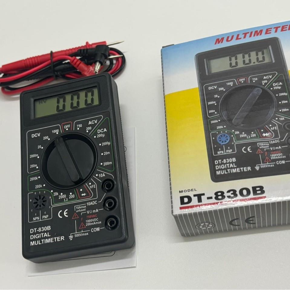 DT-830B 数字万用表手持式数显万能表电流表 电压表电工仪器仪表