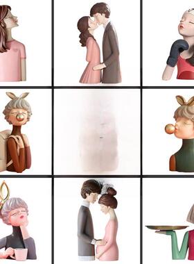 装饰品特别清仓限时特卖斯堪的纳维亚风格室内客厅树脂装饰入口高