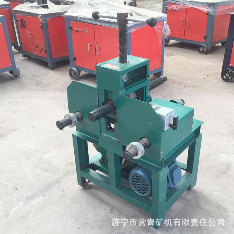 钢管折弯机 方管圆管大棚不锈钢平台液压折弯器76电动立式弯管机