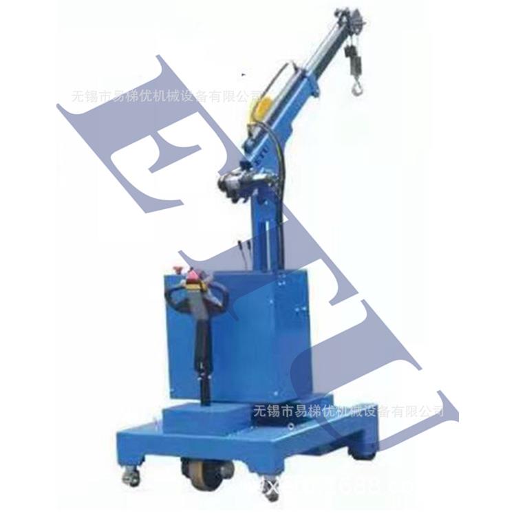 ,可移动全电动平衡重式旋臂吊,旋臂小吊车