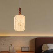 新中式 吊线灯吊卧室头复古宋代美学客厅侘寂过道走廊茶餐厅室127