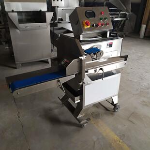 腊肉腊肠切片设备 熟肉切片机尺寸可定 五香酱牛肉五花肉切片机