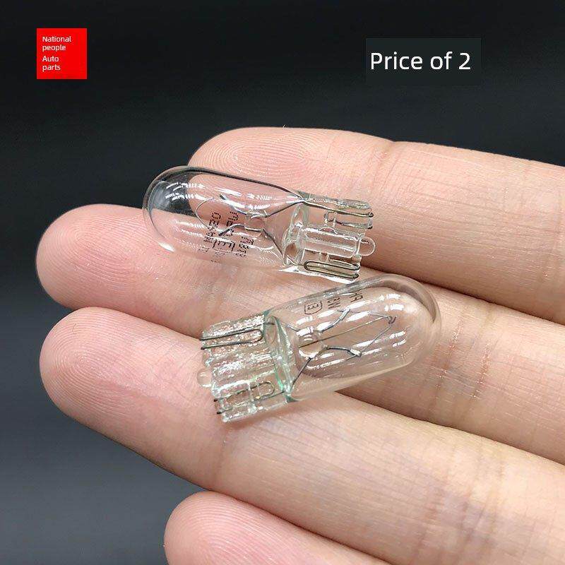 适配斯柯达昊锐明锐昕动昕锐晶锐示宽灯小灯泡T10小插泡W5W 12V