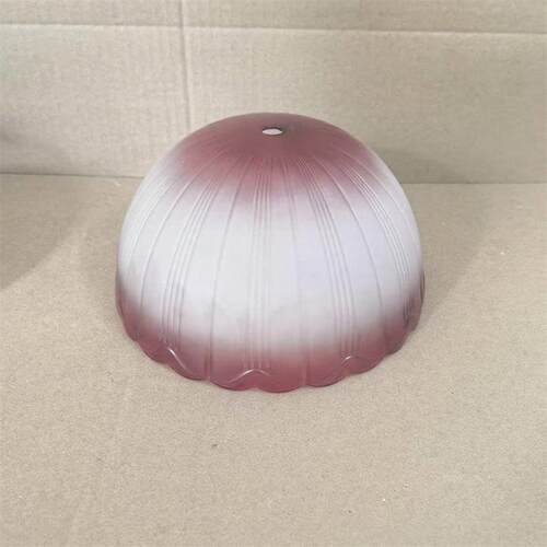 磨砂玻璃灯罩外壳碗形1.2cm口卧室台灯床头小夜灯DIY灯罩台灯配件