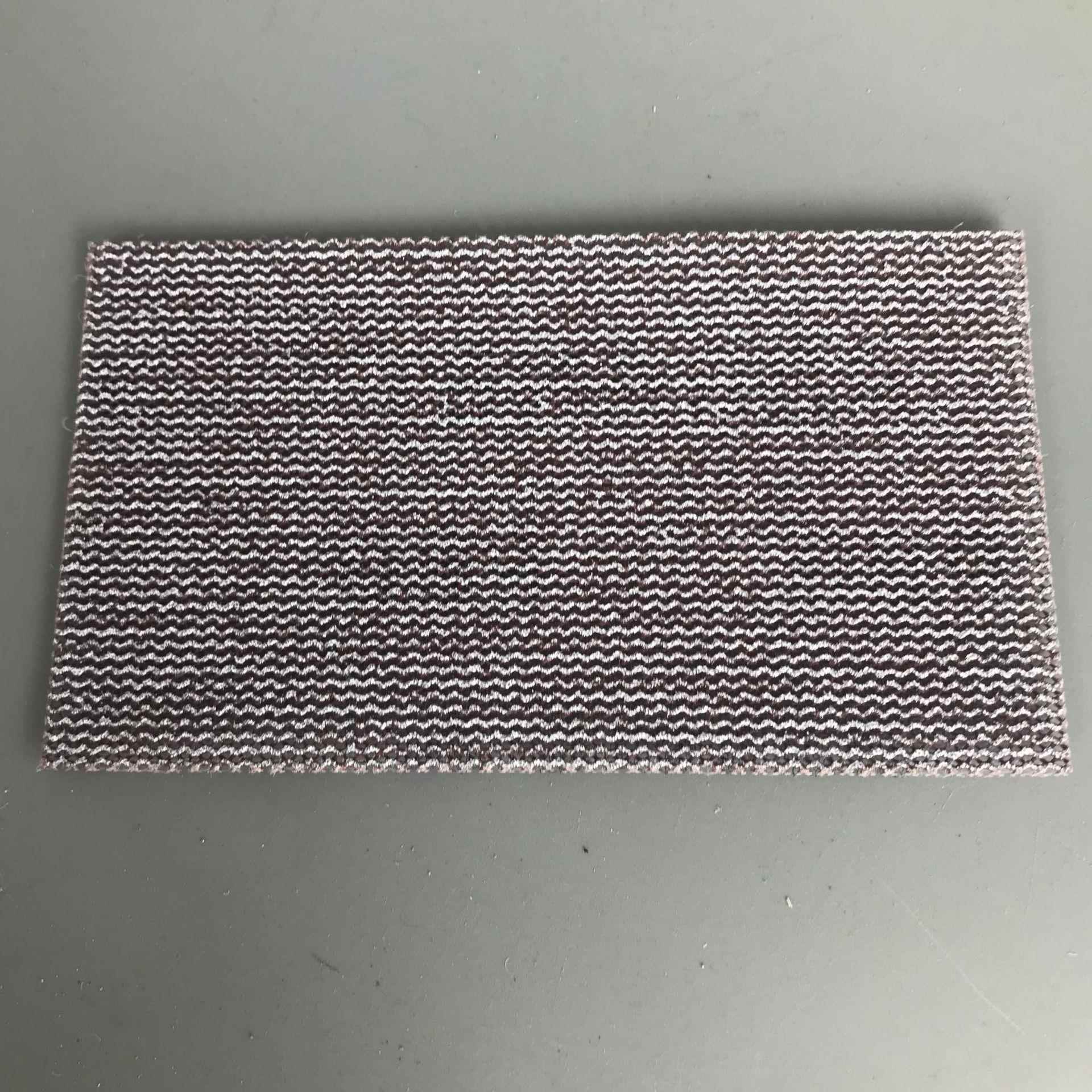 芬兰磨卡干磨手砂纸7*125mm汽车80目50腻子磨抛打光网砂0推板刨专