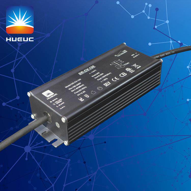 100WDALI调光电源,铝壳防水 IP67 兼容KNX系统主动PFC 2.0ERP