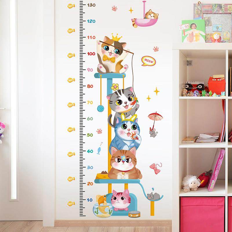 身高贴3d立体儿童量身高表墙贴宝宝测身高尺贴纸贴画 画自粘墙面,家居饰品,软装墙贴,淘宝优惠券,粉丝福利购,淘宝优惠卷