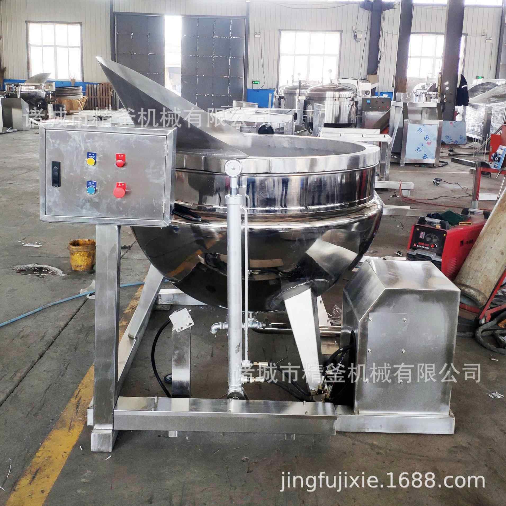 自动翻框煮锅蔬菜烫焯水锅熟食卤肉锅猪蹄鸭货豆干八爪卤煮夹层锅