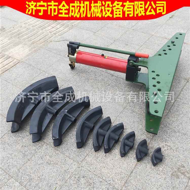 SWG手动液压弯管机济宁镀锌圆管折弯机手动4寸液压弯管器价格
