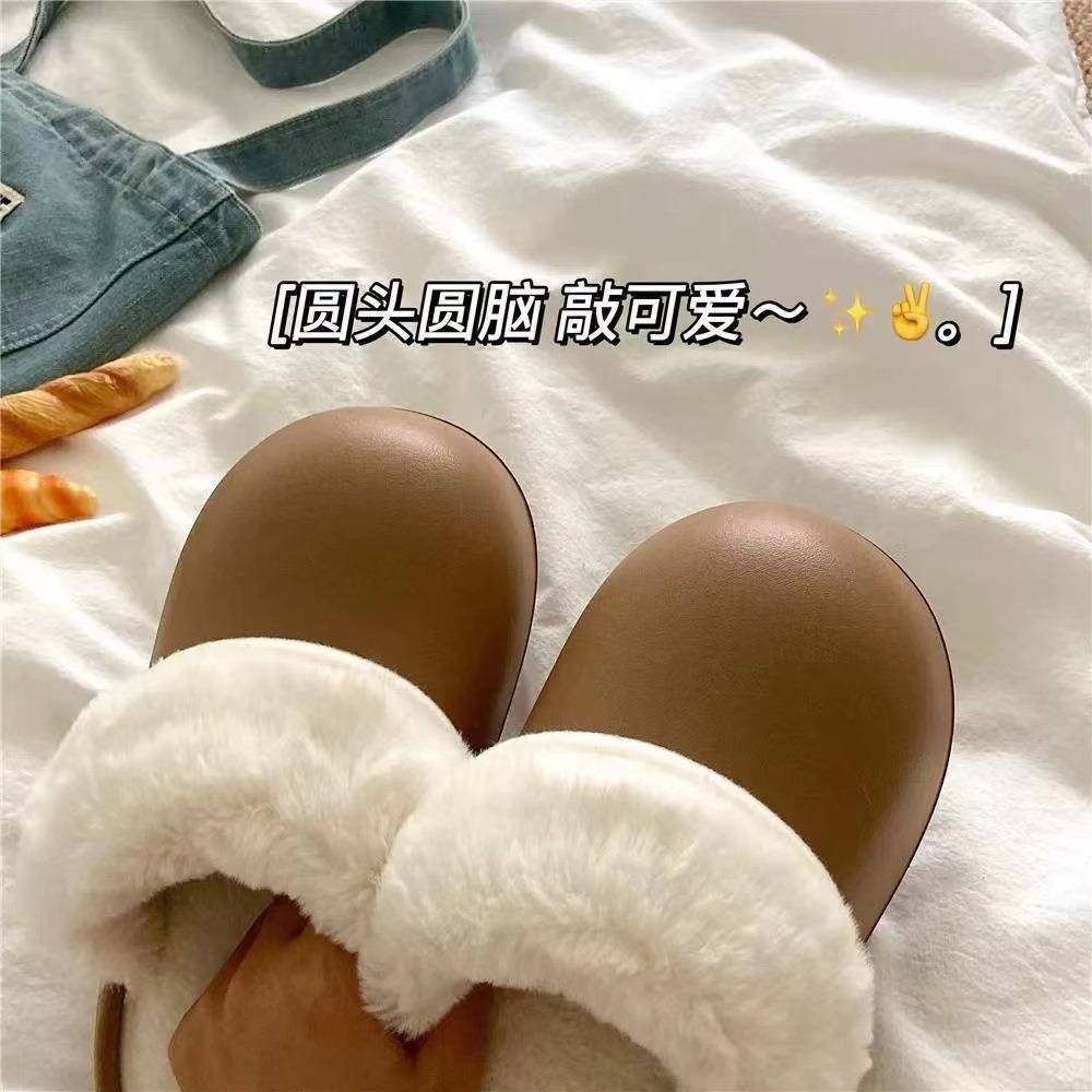 洞洞鞋毛绒内胆冬款棉鞋套可拆卸棉拖鞋加绒内胆替换鞋垫保暖内芯