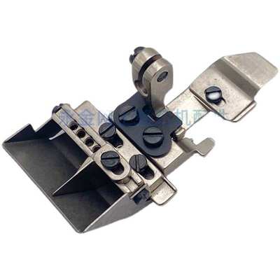 飞马EX 杰克700包缝机拷边机可调宽窄橡筋压脚 四线导带贴条压脚