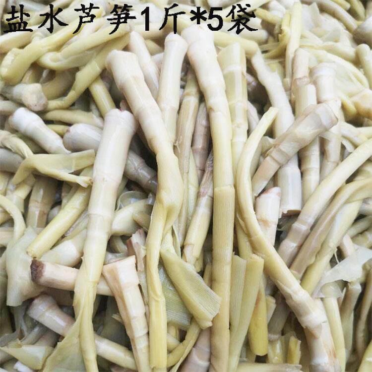 盐水芦笋湖南沅江特产焯水天然芦苇荻柴笋季节菜酒店新鲜芦苇笋子