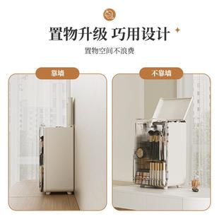 化妆刷收纳筒亚克力口红架分格眼影眉刷粉底刷置物架大容量笔刷桶