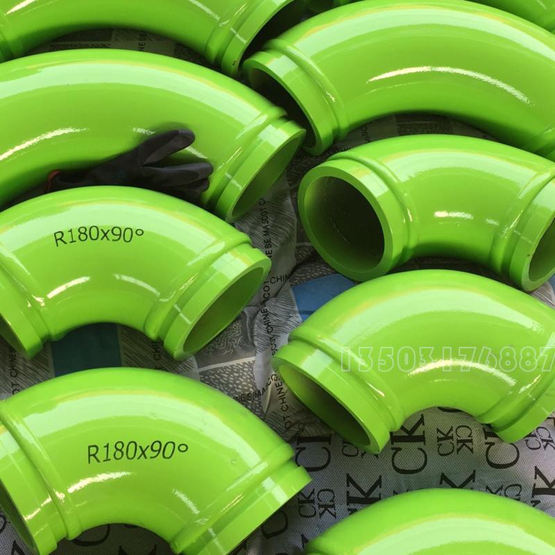 混凝土输5045HB51送弯车管三铸弯铁车泵末端小180-90°弯头一泵耐