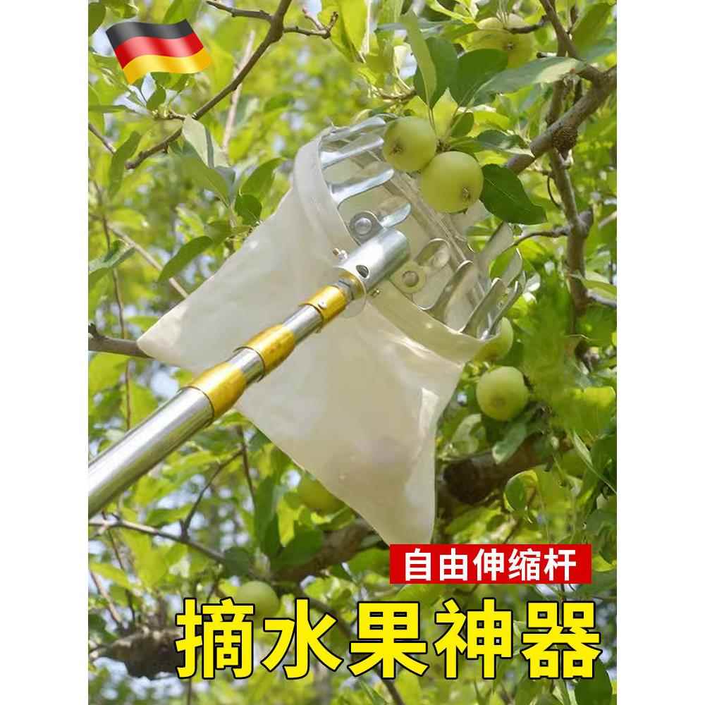 摘果神器伸缩杆高空采摘水果子枇杷樱桃杨梅嘉宝果网兜柿子香椿剪