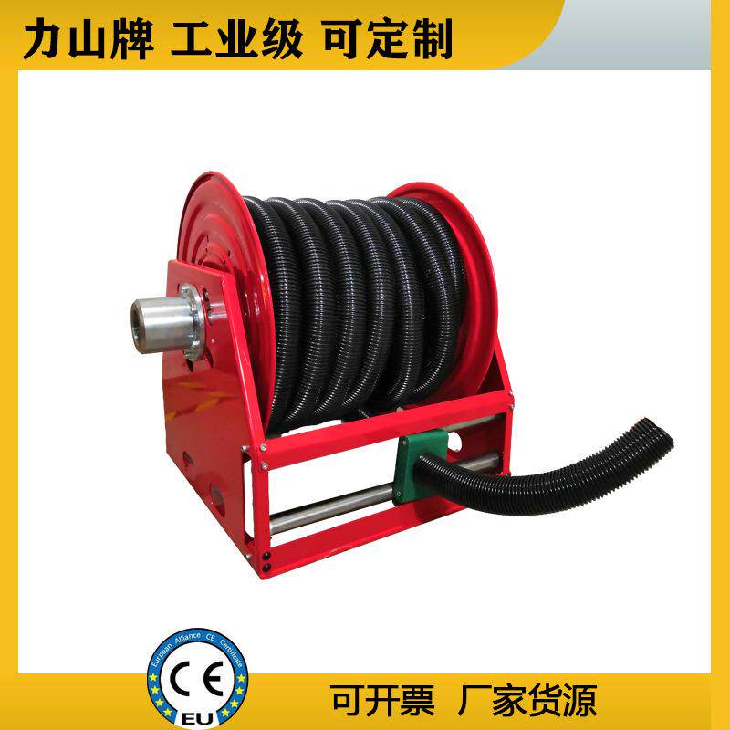 吸尘管卷管器双管液压高压自动伸缩油管工业双管吸尘器气管卷管器
