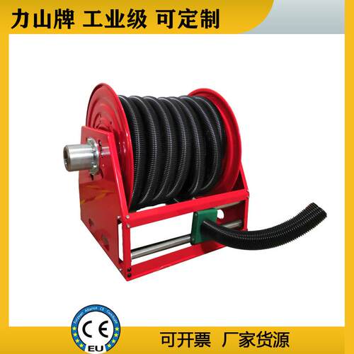 吸尘管卷管器双管液压高压自动伸缩油管工业双管吸尘器气管卷管器
