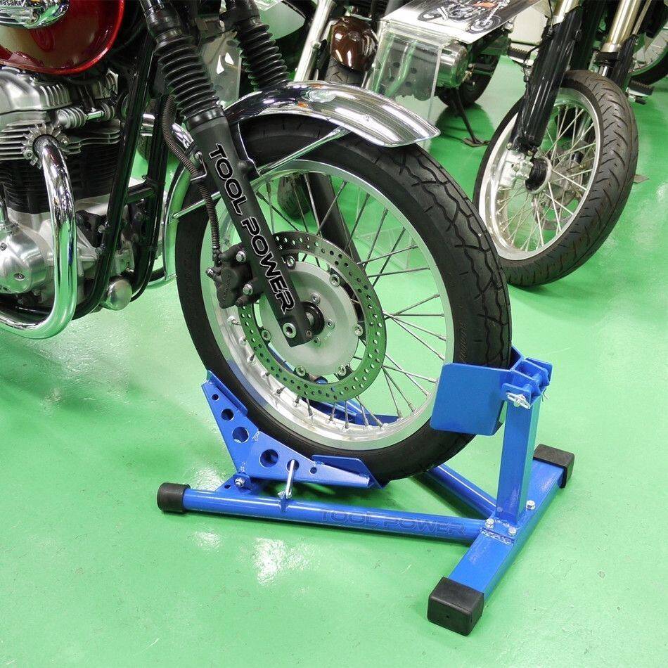 摩托车运输固定器前轮驻车架停车架维修架支撑起车展示架修理辅助