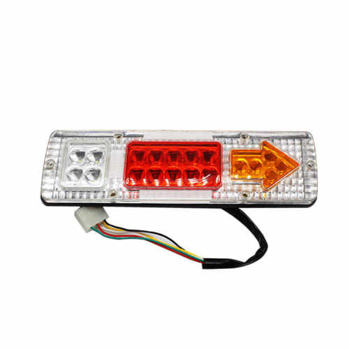 电动三轮车后尾灯led车尾灯总成通用老年车转向行车灯12v48v60v道