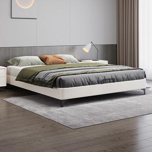 单双床人矮床yiKZHFQs51.m卧室中小户齐边床全实型木榻榻米无床头