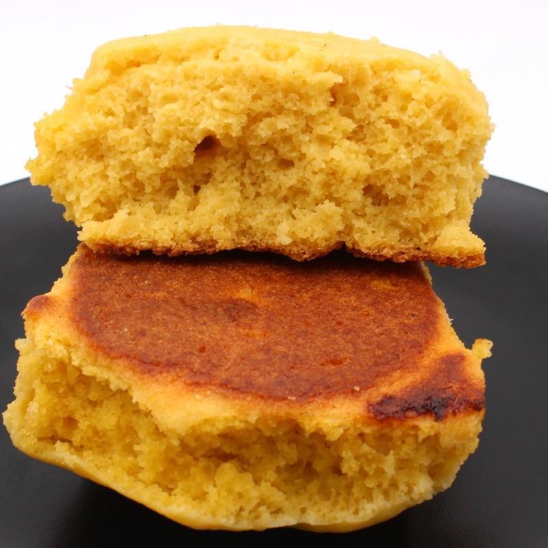 东北老式大饼子 纯手工玉米饼 窝窝头 粗粮发面饼 苞米面饼6个/袋