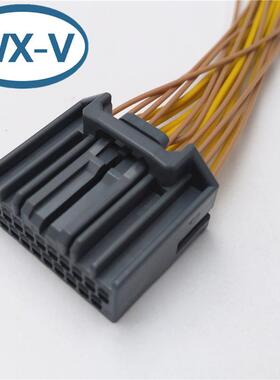 MX34020SF1 线束DJ7022Y-2-11/21汽车连接器2P公母防水插头MG640