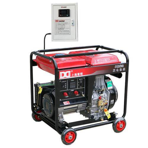 东明DONMIN小型开架式ATS无人值守柴油发电机组DM6500LE（ATS）