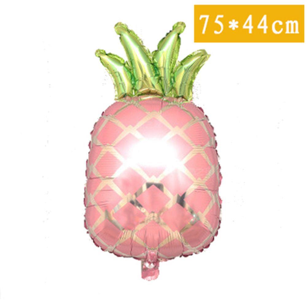 铝气球水果日儿童新款卡威GTI通造型夏夷装膜饰菠萝草莓生派对布