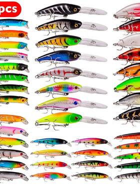 Fishing Lure Set Fishing Hard Bait Mini Minnow Floating Swin