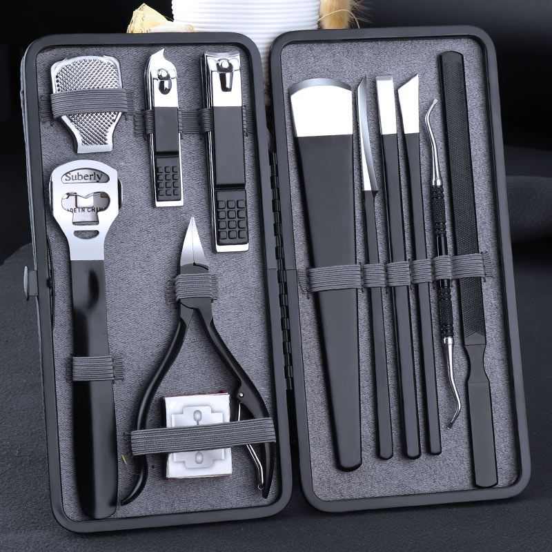 修脚刀套装专业去死皮脚趾甲修脚刀鹰嘴钳家用足疗店技师修脚工具