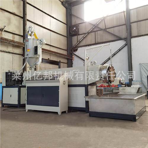 莱备州亿邦平拉水料冷网状撕网裂绳捆扎绳机组PP开捆草绳设组塑拉