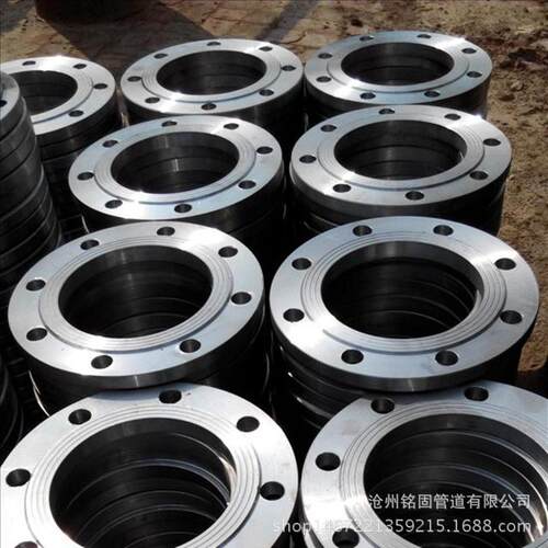 供应国标碳钢Q235 PN1.0MPA DN60 FF 平面平焊法兰 带颈平焊法兰