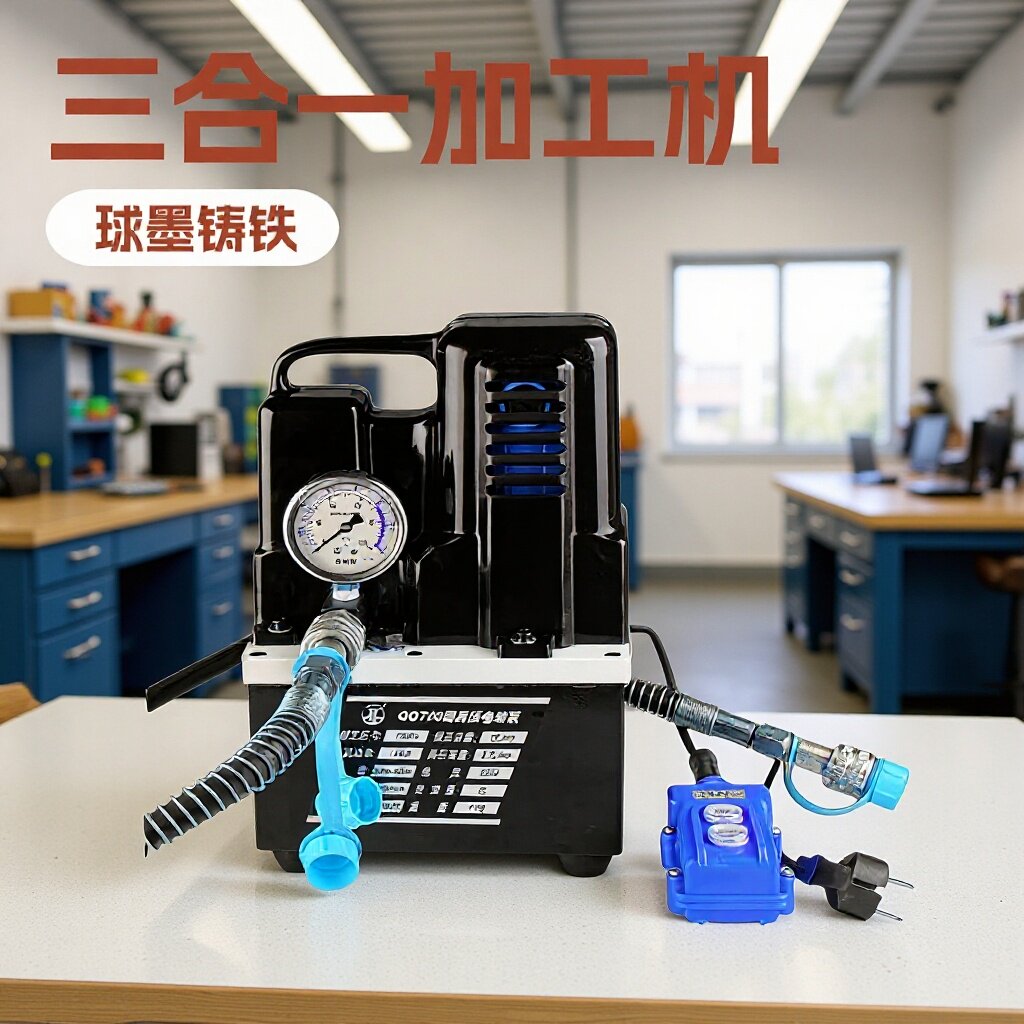 三合一母线加工机母排折弯机液压冲孔机液压切排机加工150*10mm
