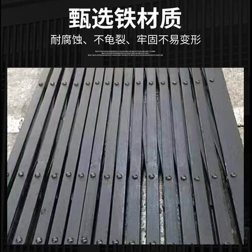 金阳台铁拉闸门窗拉属门拉闸防盗推拉门伸门折叠门手动伸缩缩KDC
