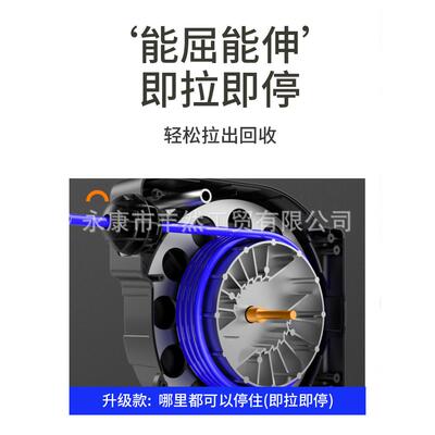 Hosereel自动伸缩卷管器气鼓PU气管回收器汽修清洗气动工具