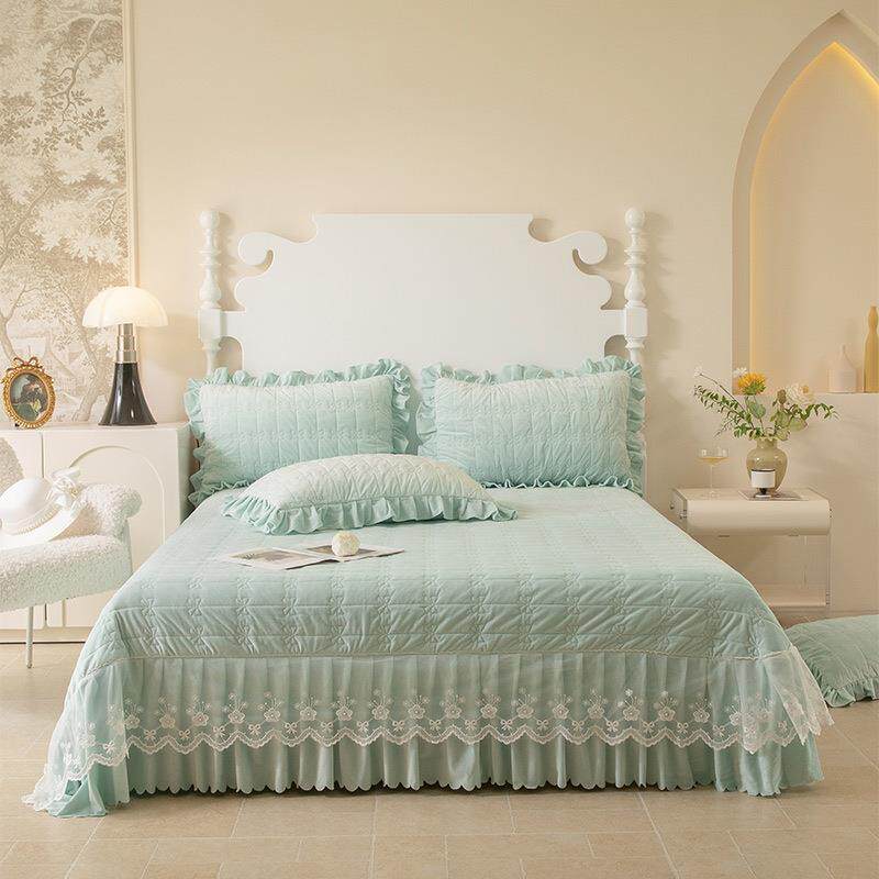 金绣美居-2025儿新款加厚婴绒韩版功多TEI能被子被套床盖四件套洛