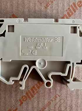 魏德米勒端子ASK 1/EN LD 15K保险丝端子 熔断器24VDC-0222760000