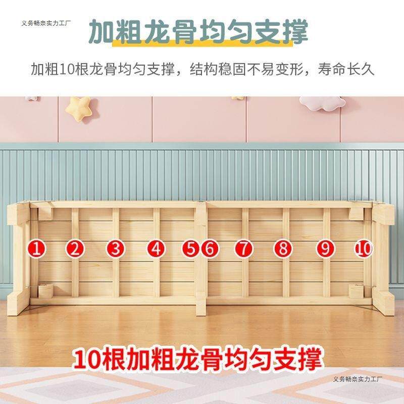 折叠加宽床拼接床床边床PAR用婴儿加儿童家床双人午休床成宽人床