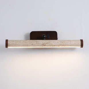 日式照画灯镜前灯黄洞石灯走廊玄关装饰画廊挂画壁灯墙灯装饰壁灯