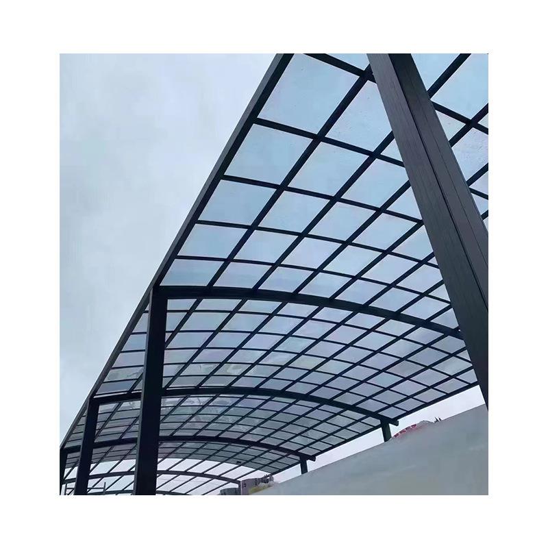 铝合金雨棚户外防雨屋檐别墅大门阳台窗户遮阳棚雨搭庭院露台棚