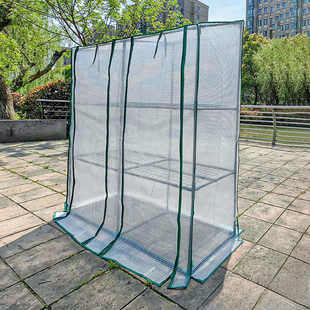 棚猫种植保暖阳台狗育苗铁多层保梅艺肉多防雨三角庭院温棚棚