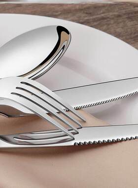Stainless steel western cutlery knife, fork and spoon 刀叉勺