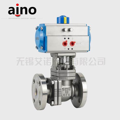 防腐AQ641F46-16P气动全衬氟球阀阀体04材质耐强酸碱DN15-200